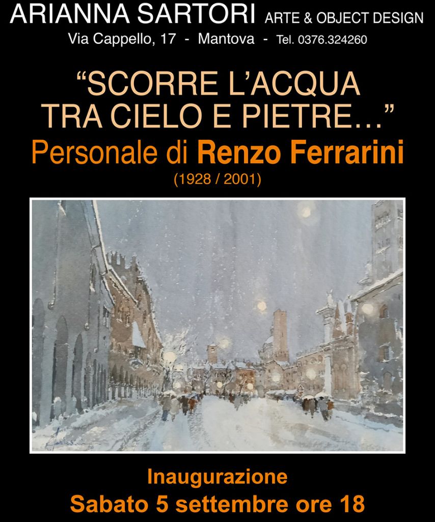 Scorre l’acqua tra cielo e pietre...